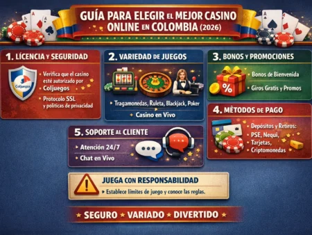 Guía para elegir el mejor casino online en Colombia (2026)